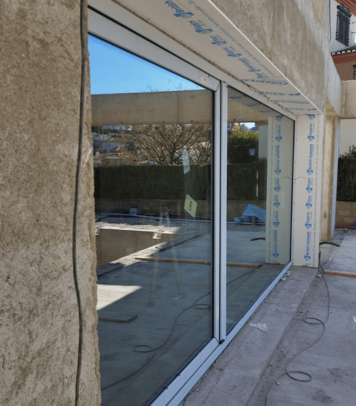 Acristalamiento de ventanas a medida y tamaño XXL