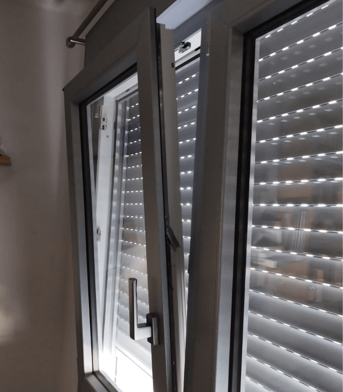 Instalación de ventanas plata