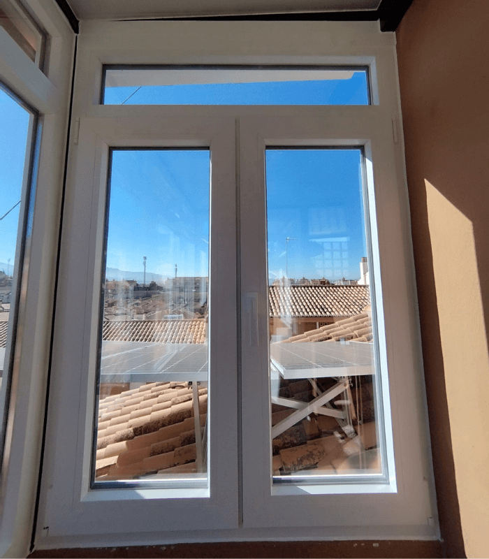 Acristalamiento de terraza sin obra