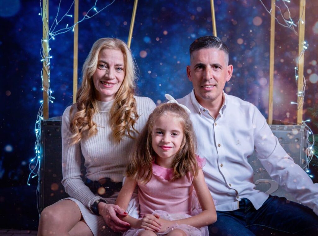 Luisma y familia